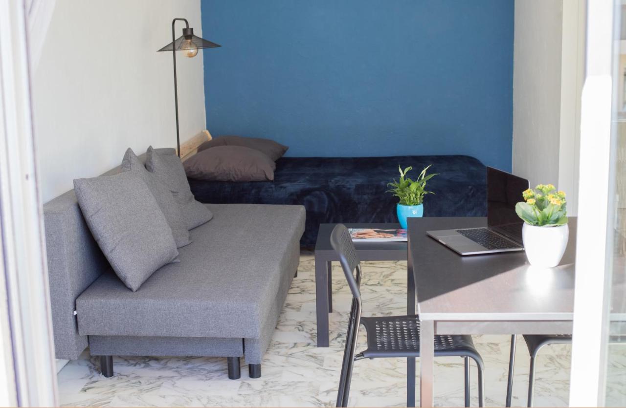 Studio With Terrace And Sea View, 10 Min To The Beach Ницца Экстерьер фото
